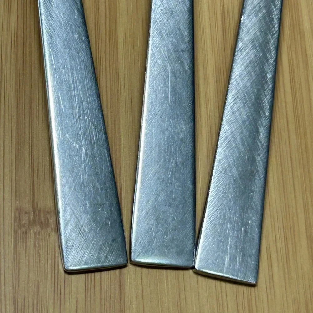 Oneida WM A Rogers Northland Serving Spoon Fork Stainless Steel Vintage 3 pc Set